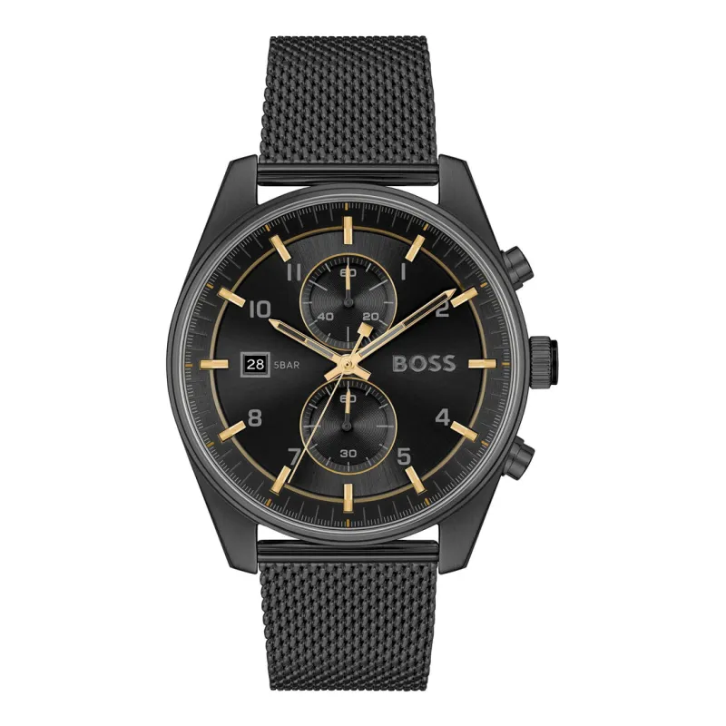Boss 1514150 Heren Horloge 44mm 5 ATM made by Watch2Day