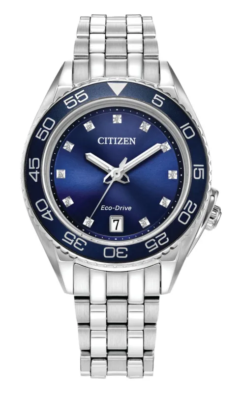 Citizen FE6160-57L Dames Horloge 35,4mm 10 ATM made by Watch2Day