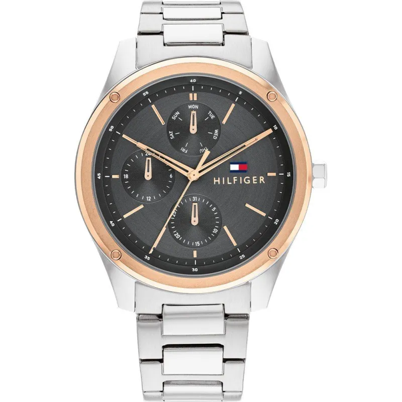 Tommy Hilfiger 1710541 Heren Horloge 44mm 5 ATM made by Watch2Day