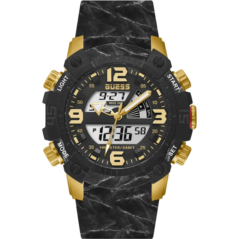 Guess GW0421G2 Heren Horloge 50mm 10 ATM made by Watch2Day
