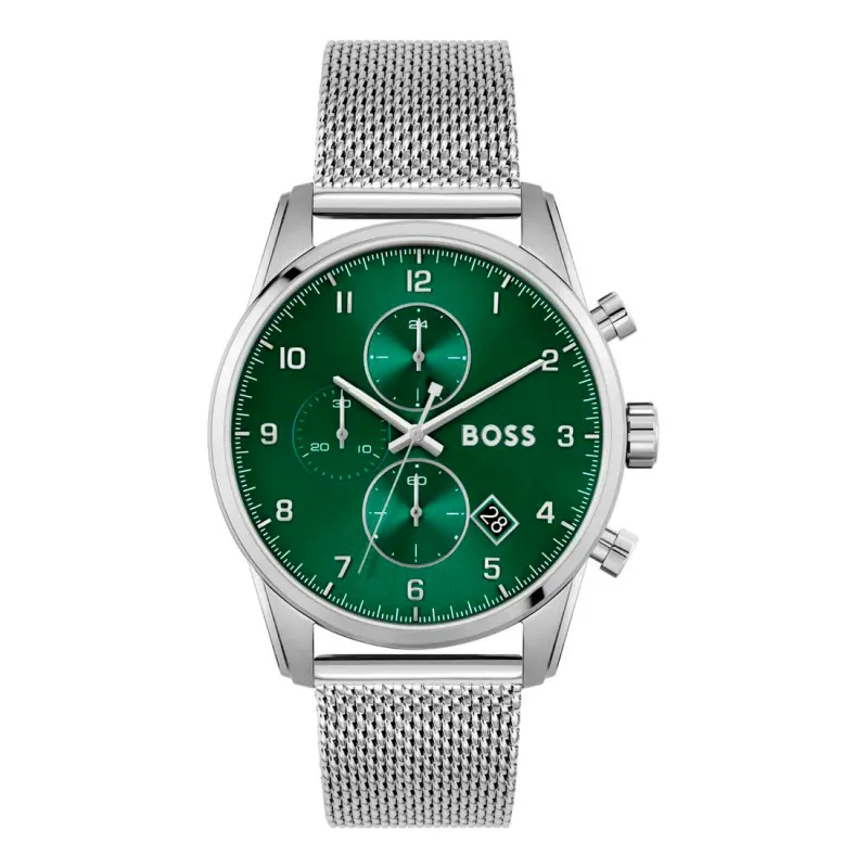 Boss 1513938 Heren Horloge 44mm 50m made by Watch2Day