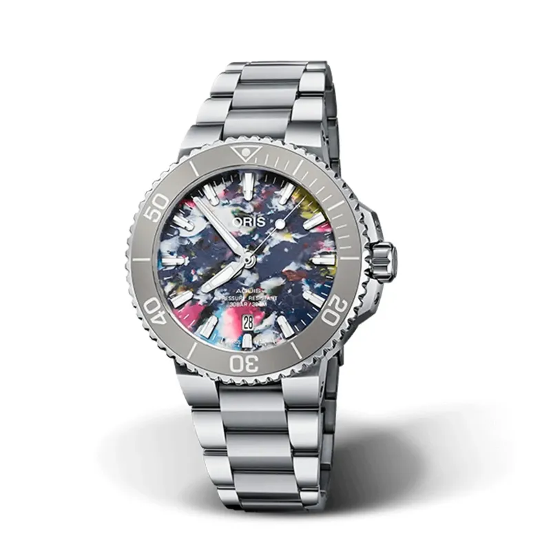 Oris 7766-4150-Set Heren Horloge 41,50mm 30 ATM made by Watch2Day