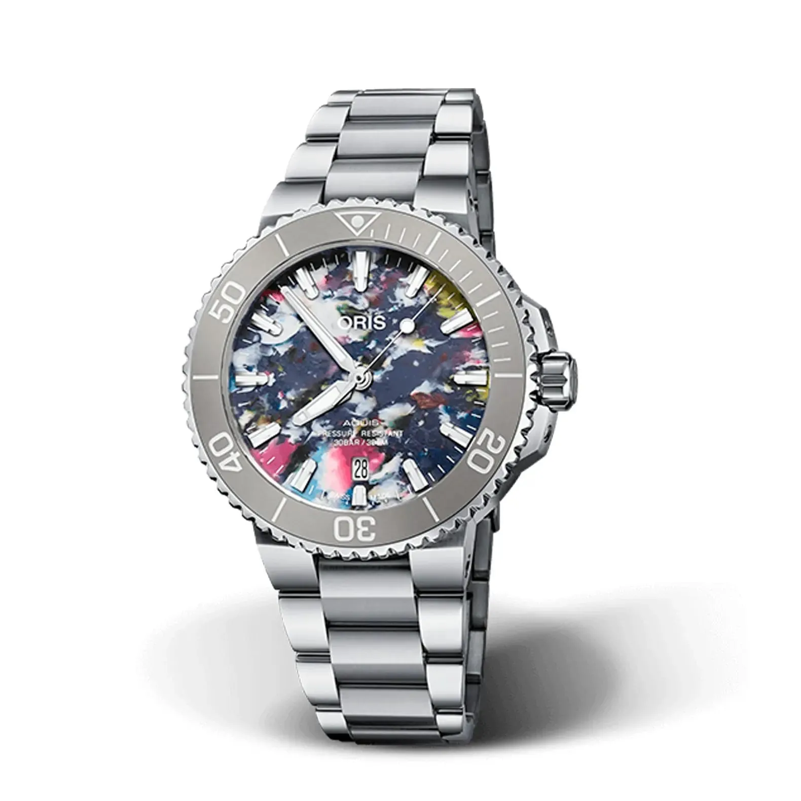 Oris 7766-4150-Set Heren Horloge 41,50mm 30 ATM sold by Watch2Day
