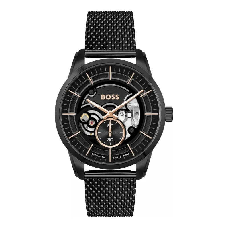 Boss 1514035 Heren Horloge 42mm 5 ATM made by Watch2Day