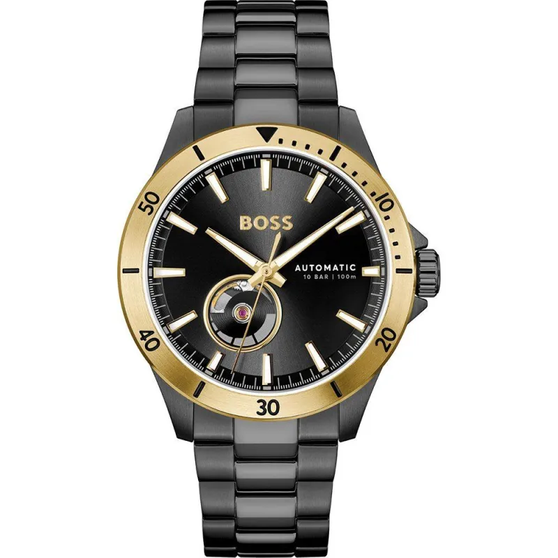 Boss 1514203 Heren Horloge 42mm 10 ATM made by Watch2Day