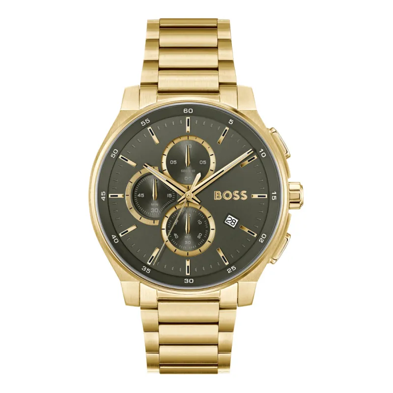 Boss 1514190 Heren Horloge 44mm 5 ATM made by Watch2Day