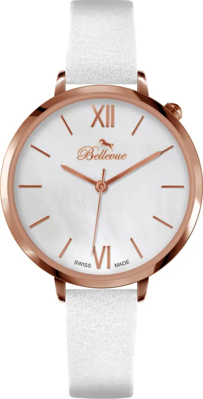 Bellevue B.46 Dames Horloge 35mm 5 ATM made by Watch2Day