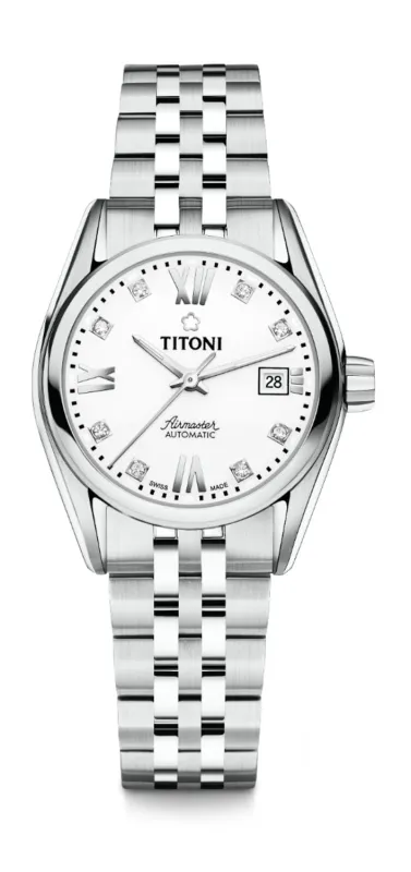 Titoni 23909S-063 Dames Horloge 27mm 3 ATM made by Watch2Day