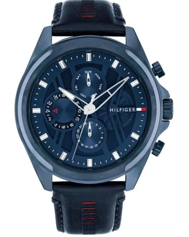 Tommy Hilfiger 1710655 Heren Horloge 48mm 5 ATM made by Watch2Day