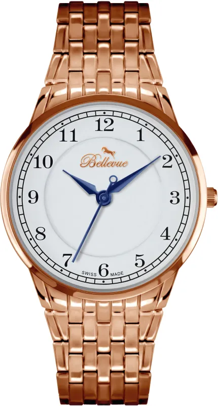 Bellevue A.48 Dames Horloge 36mm 3 ATM made by Watch2Day