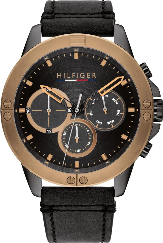 Tommy Hilfiger 1791893 Heren Horloge 46mm 5 ATM made by Watch2Day