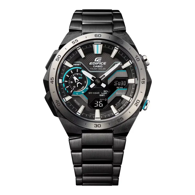 Casio ECB-2200DD-1AEF Heren Horloge 47,6mm 10 ATM made by Watch2Day