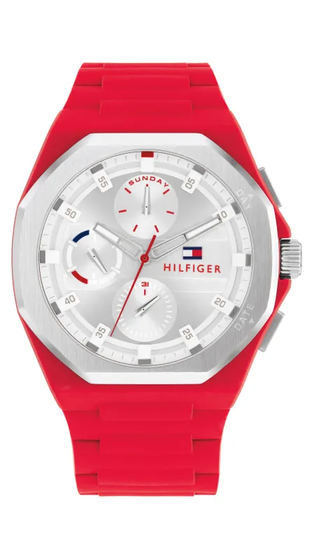 Tommy Hilfiger 1792123 Heren Horloge 44mm 5 ATM made by Watch2Day