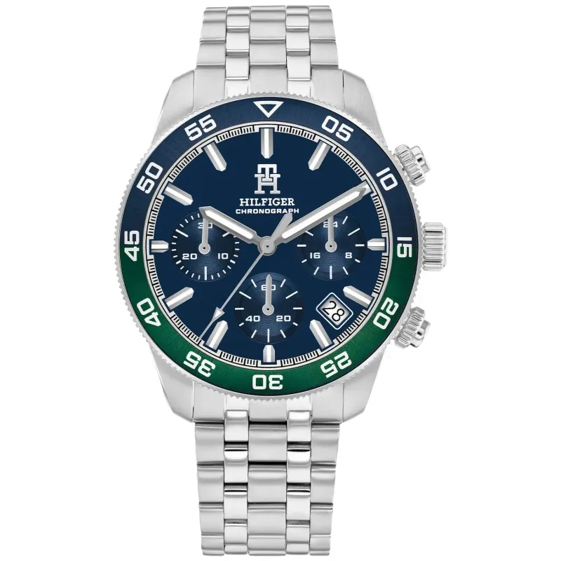 Tommy Hilfiger 1792185 Heren Horloge 41mm 5 ATM made by Watch2Day
