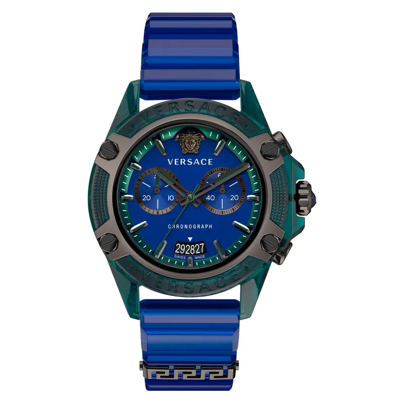 Versace VEZ701122 Heren Horloge 44mm 5 ATM made by Watch2Day