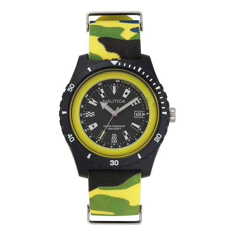 Nautica NAPSRF007 Heren Horloge 46mm 10 ATM made by Watch2Day
