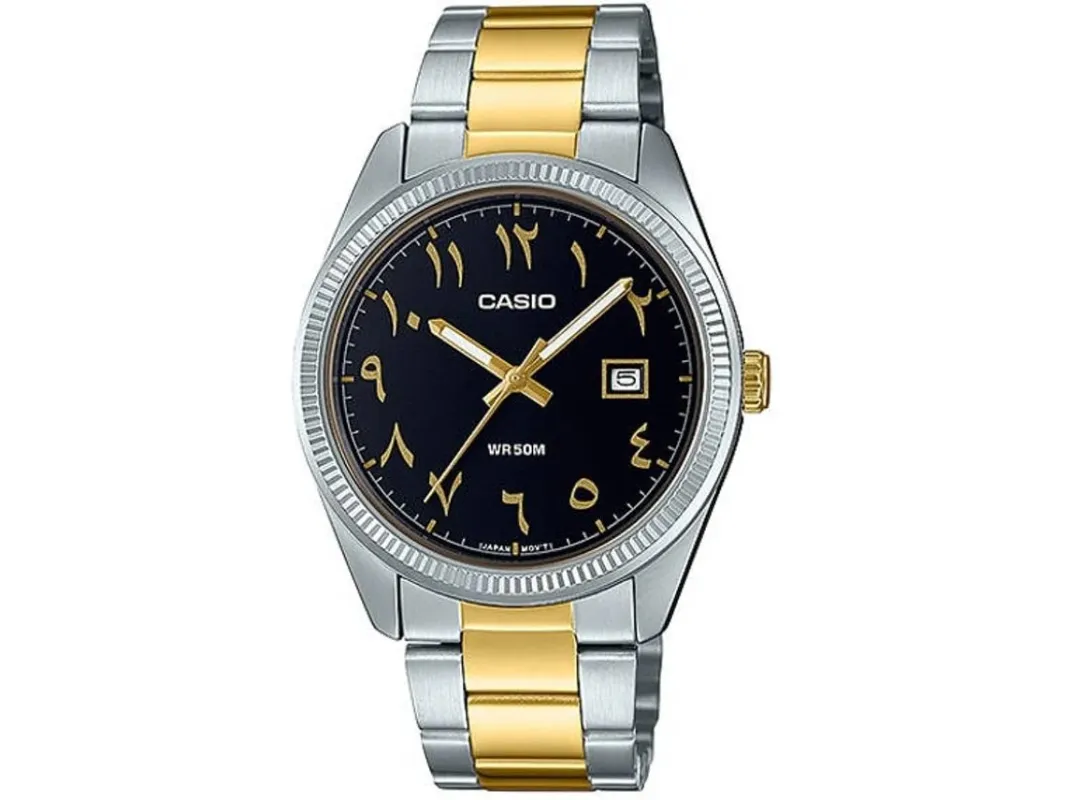 Casio MTP-1302SG-1B3VD Heren Horloge 40mm 5 ATM made by Watch2Day
