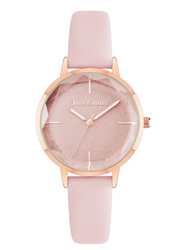 Juicy Couture JC1326RGLP Dames Horloge 34mm made by Watch2Day