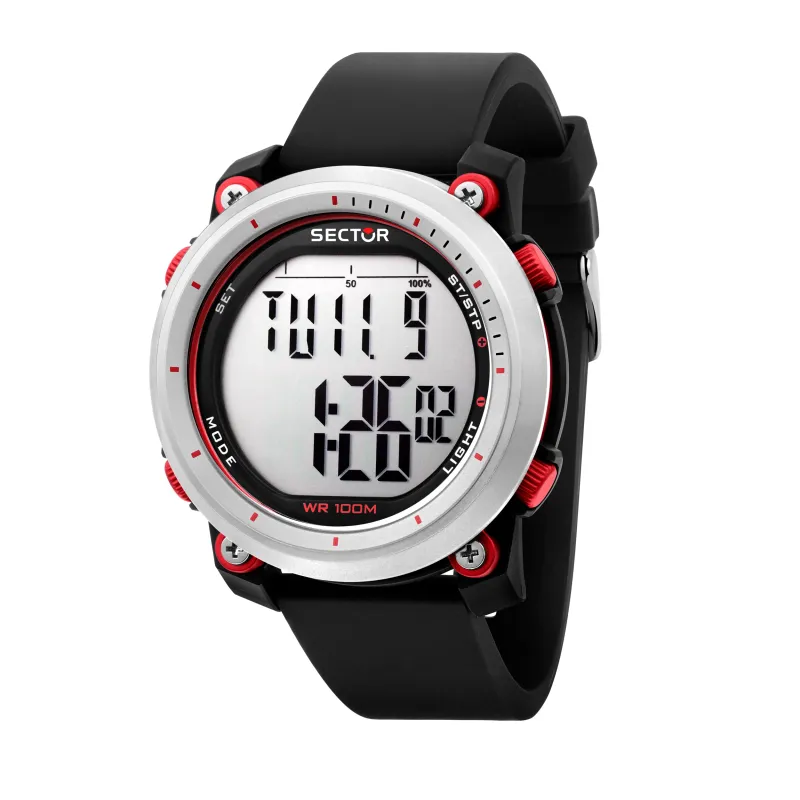 Sector R3251546002 Heren Horloge 45mm 10 ATM made by Watch2Day