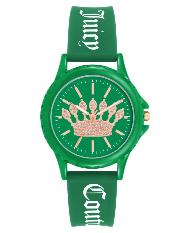 Juicy Couture JC1324GNGN Dames Horloge 38mm made by Watch2Day
