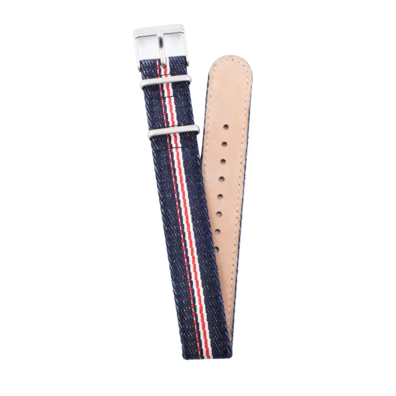 Timex BTQ6018004W Unisex Horlogebandje 18mm made by Watch2Day