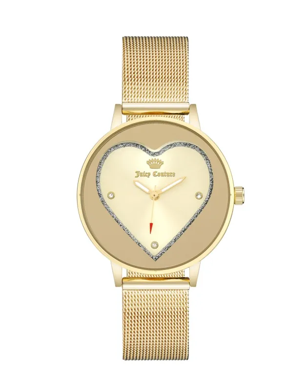 Juicy Couture JC1240CHGP Dames Horloge 38mm made by Watch2Day