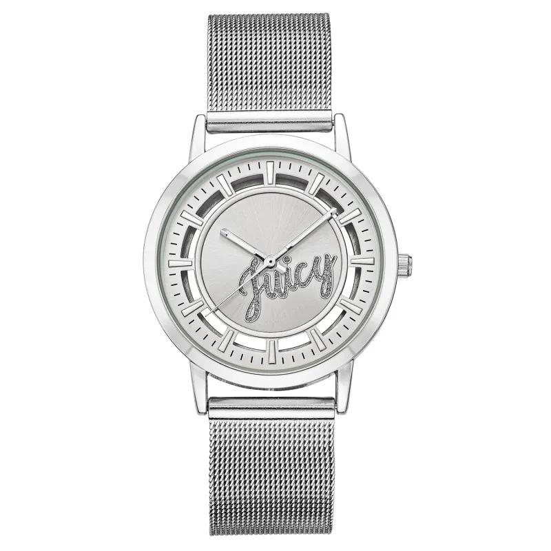 Juicy Couture JC1217SVSV Dames Horloge 36mm made by Watch2Day