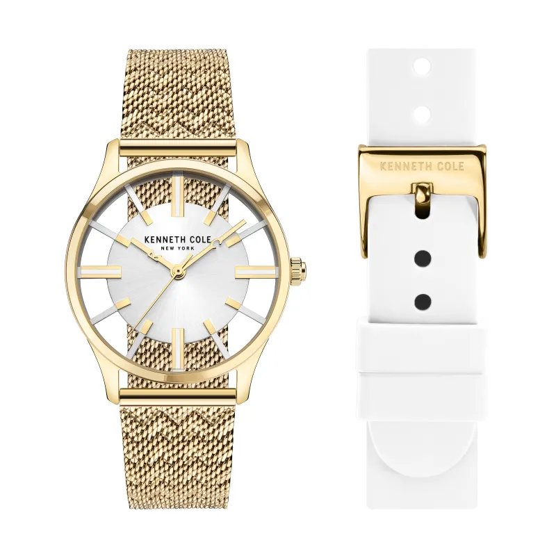 Kenneth Cole KCWLG2124003 Dames Horloge 34,5mm made by Watch2Day