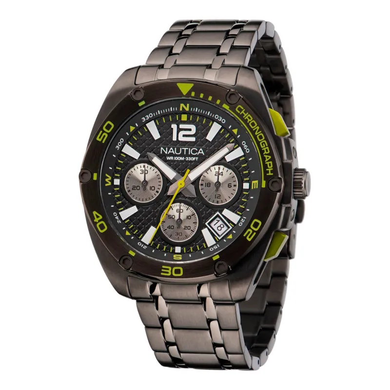Nautica NAPTCF210 Heren Horloge 44mm 10 ATM made by Watch2Day