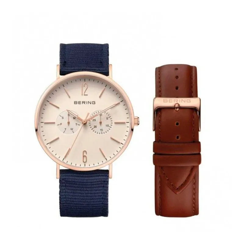 Bering 14240-864 Heren Horloge 40mm 3 ATM made by Watch2Day