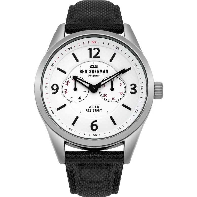 Ben Sherman WB069WB Heren Horloge 45mm 3 ATM sold by Watch2Day