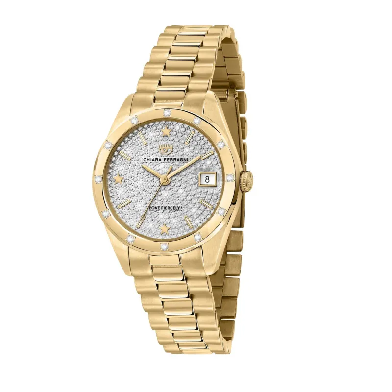 Chiara Ferragni R1953100512 Dames Horloge 32mm 5 ATM made by Watch2Day