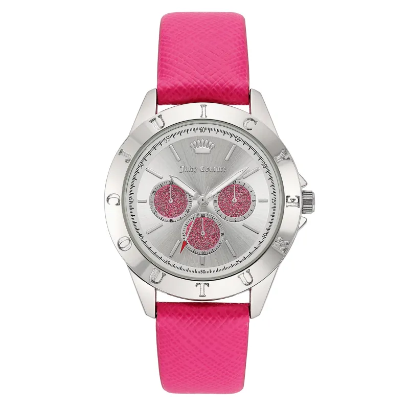 Juicy Couture JC1295SVHP Dames Horloge 38mm made by Watch2Day