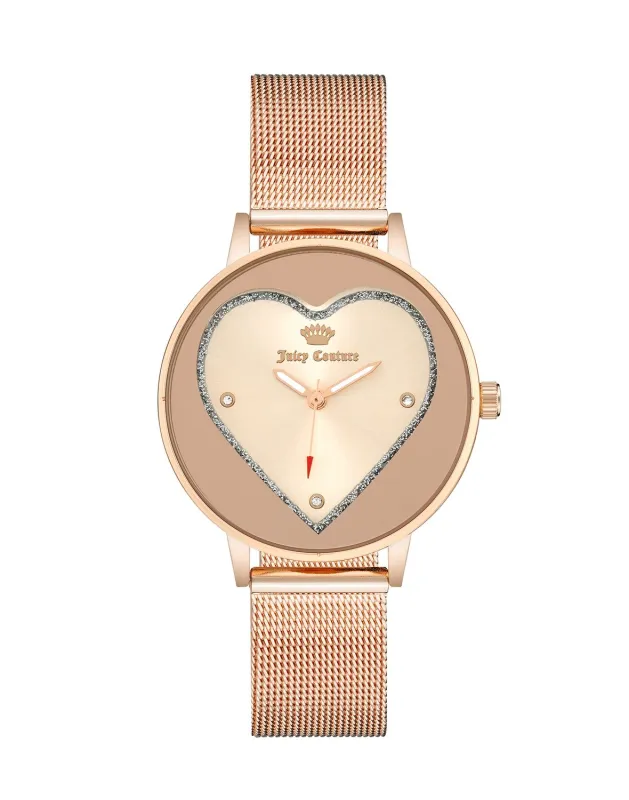 Juicy Couture JC1240RGRG Dames Horloge 38mm made by Watch2Day