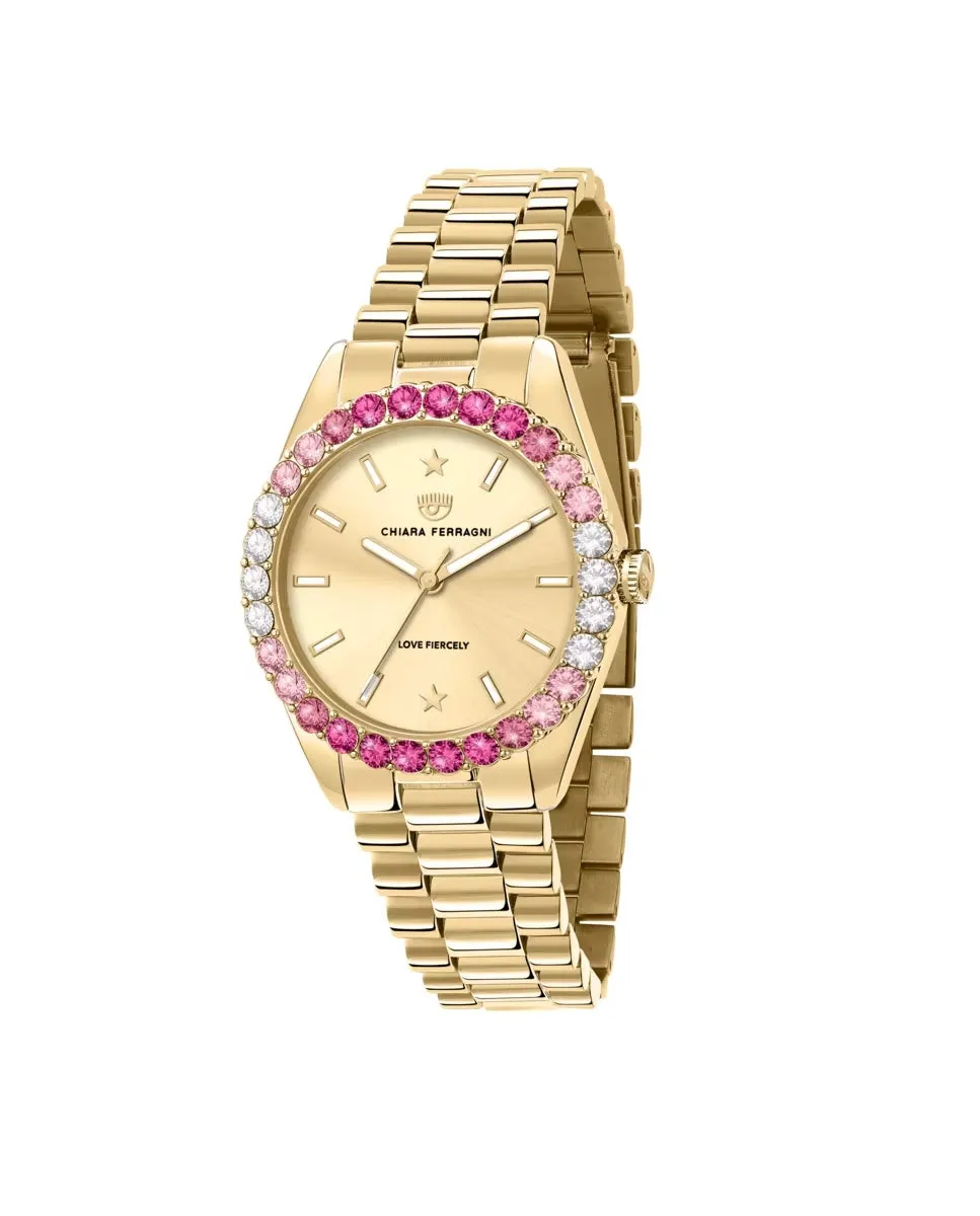 Chiara Ferragni R1953100501 Dames Horloge 34mm 5 ATM sold by Watch2Day