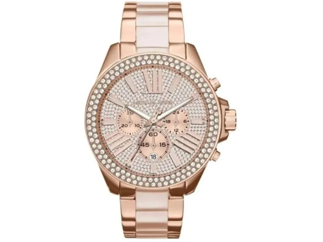 Michael Kors MK6096 Dames Horloge 42mm 5 ATM made by Watch2Day
