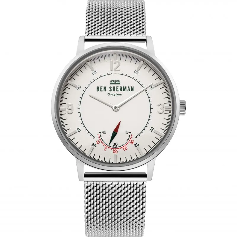Ben Sherman WB034SM Heren Horloge 43mm 5 ATM made by Watch2Day