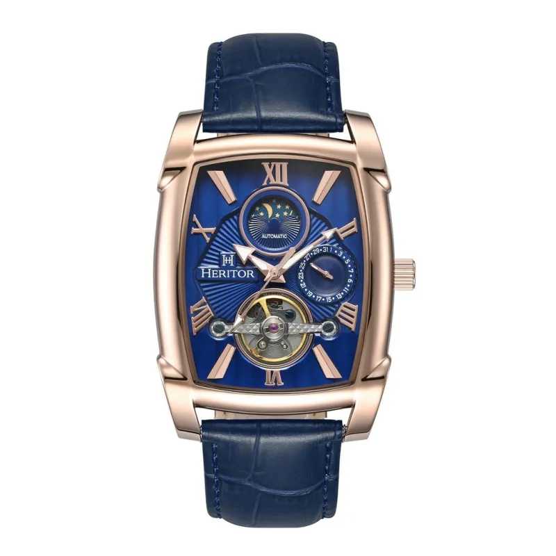 Heritor Automatic Valentin HERHS4405 Heren Horloge 38mm 5 ATM made by Watch2Day