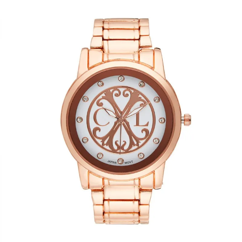 Christian Lacroix CXLS18026-RG Dames Horloge 33mm made by Watch2Day