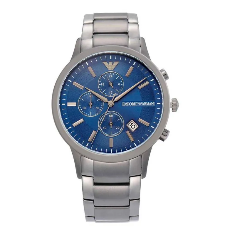 Emporio Armani AR11215 Heren Horloge 43mm 5ATM sold by Watch2Day