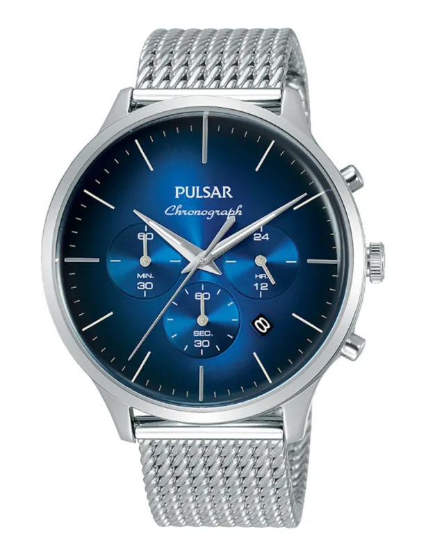 Pulsar PT3893X1 Heren Horloge 43mm 10ATM sold by Watch2Day