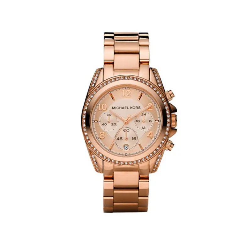 Michael Kors MK5263 Dames Horloge 41mm 10 ATM sold by Watch2Day
