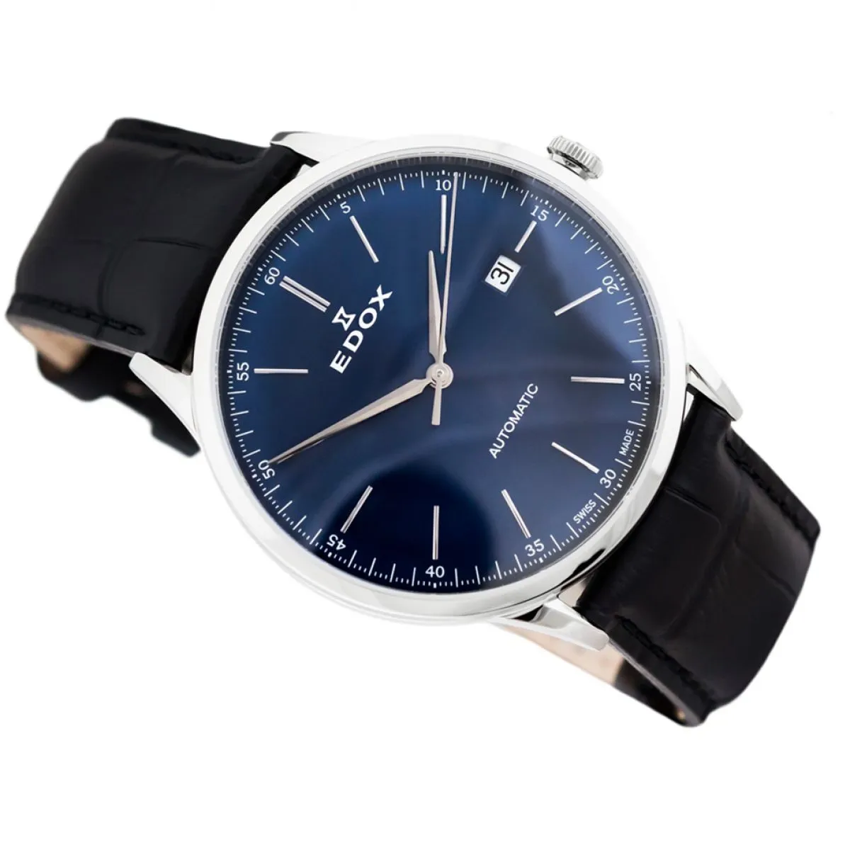 Edox Les Vauberts 80106 3C BUIN Heren Horloge 42mm 5 ATM sold by Watch2Day product image thumbnail 3