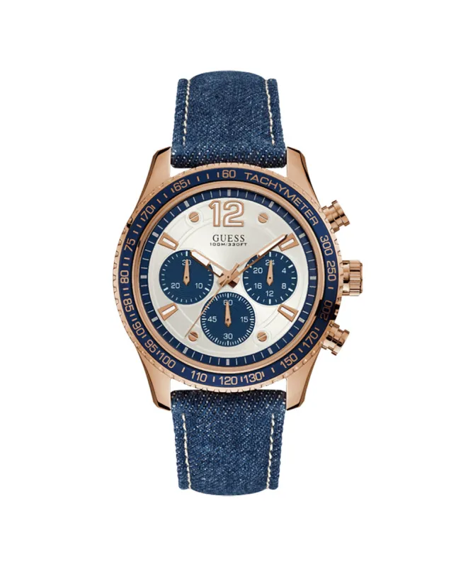 Guess W0970G3 Heren Horloge 44mm 10ATM sold by Watch2Day