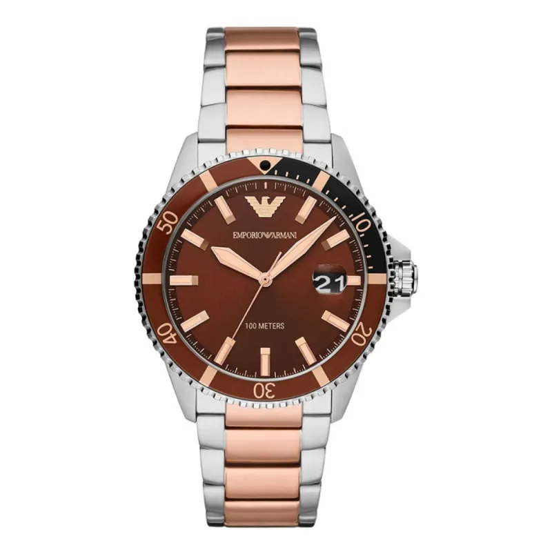 Emporio Armani AR11340 Heren Horloge 42mm 10ATM sold by Watch2Day