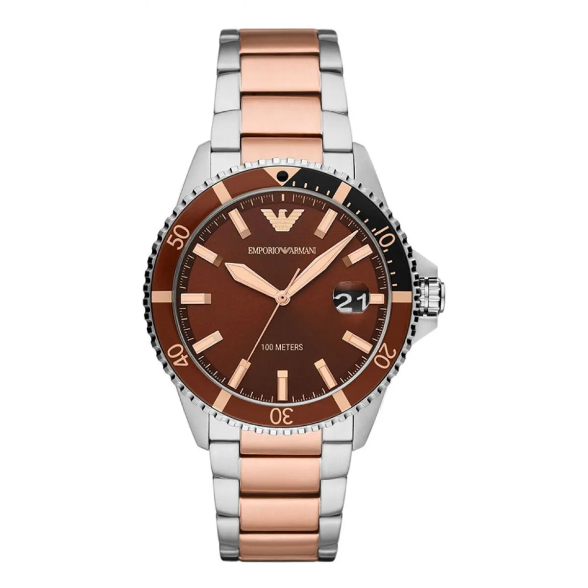 Emporio Armani AR11340 Heren Horloge 42mm 10ATM sold by Watch2Day product image thumbnail 4