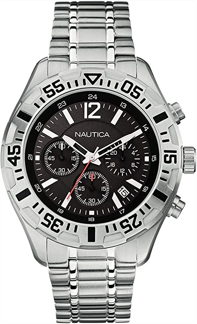 Nautica A19628G Heren Horloge 44mm 10 ATM sold by Watch2Day