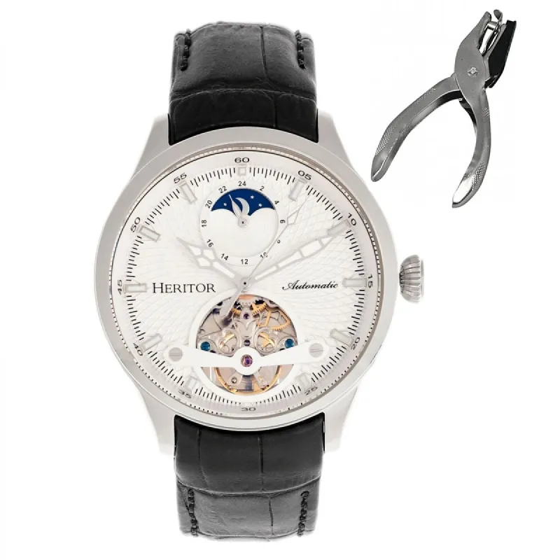Heritor Gregory Open Heart Automatic | HERHR8101 sold by Watch2Day