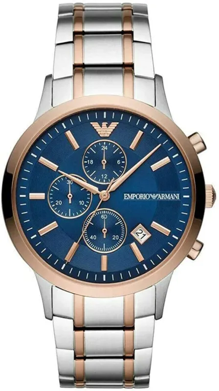 Armani AR80025 Heren Horloge 43mm 5ATM sold by Watch2Day