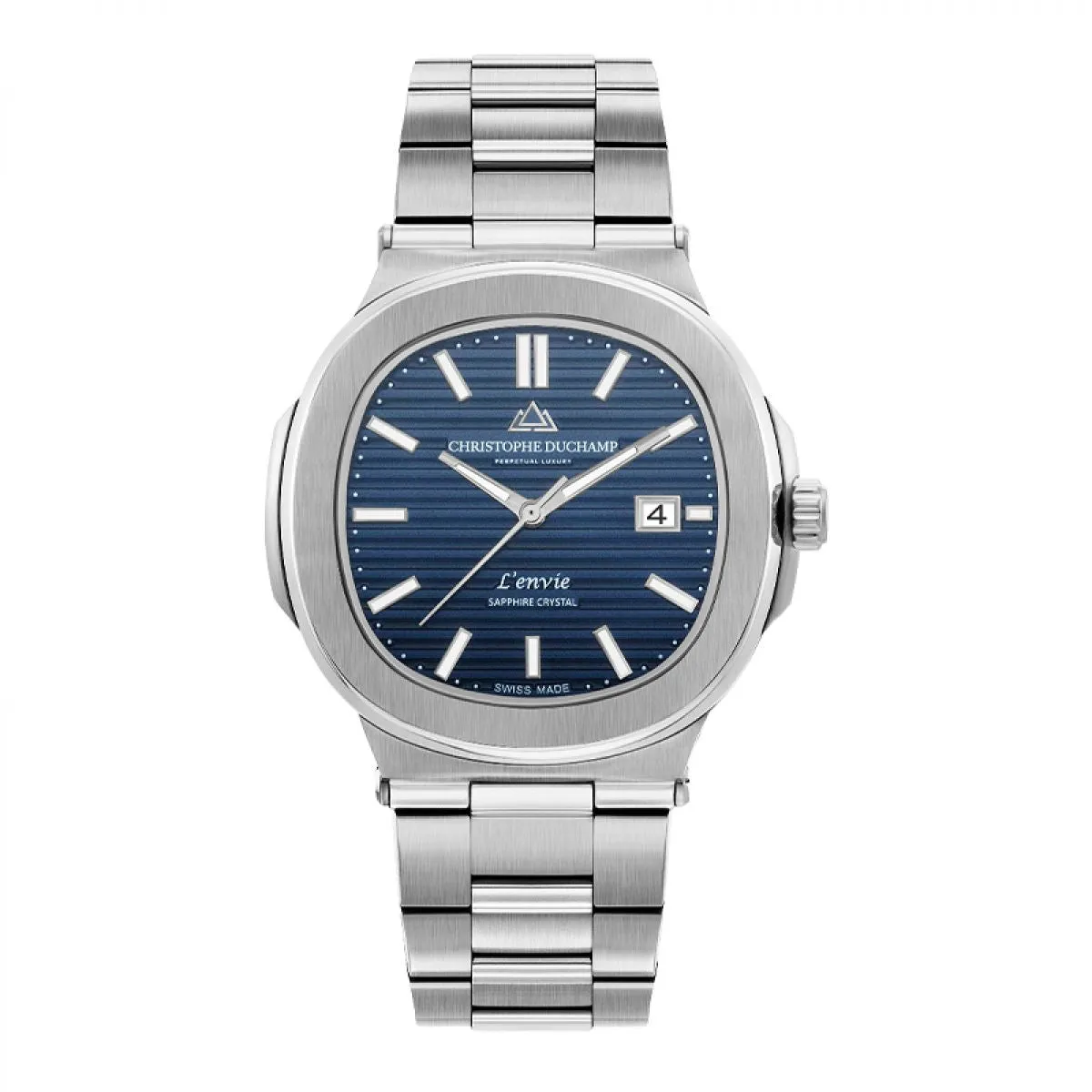 Christophe Duchamp L'envie CD7801-01 Heren Horloge 46mm 5 ATM sold by Watch2Day